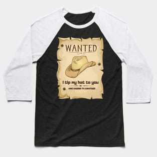 Wanted!! Baseball T-Shirt